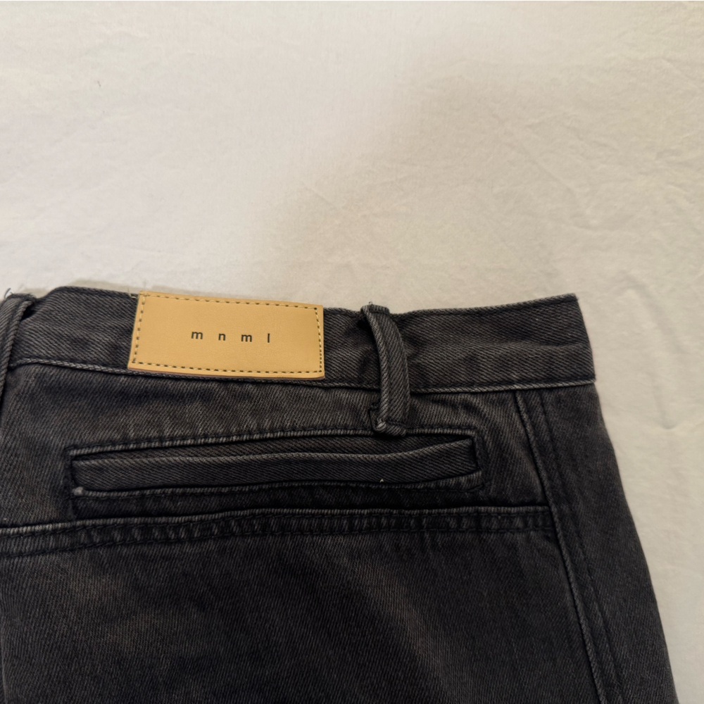 Mnml Men's Black Cargo Jeans